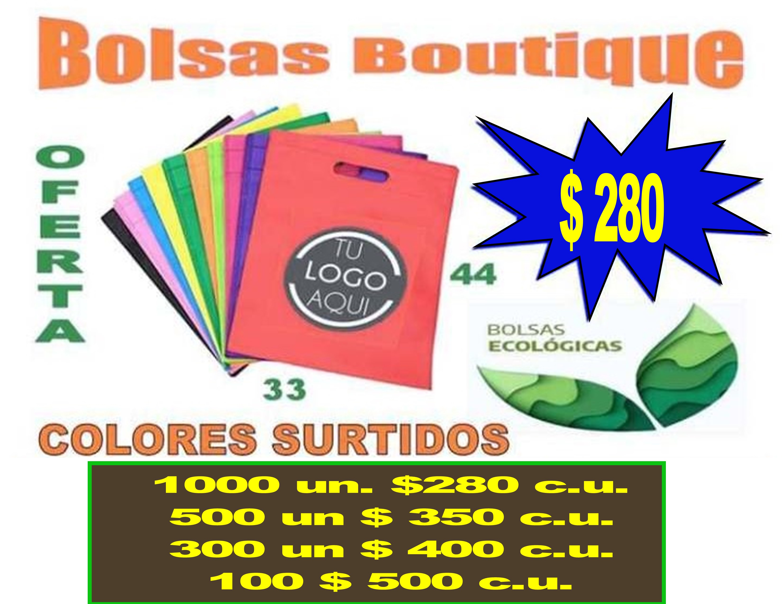 Bolsa Boutique 33x44